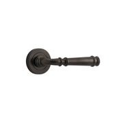 Iver Verona Door Lever Handle on Round Rose gallery detail image