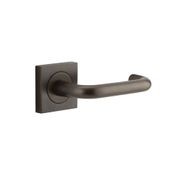 Iver Oslo Square Lever Door Handle on Rose Passage gallery detail image