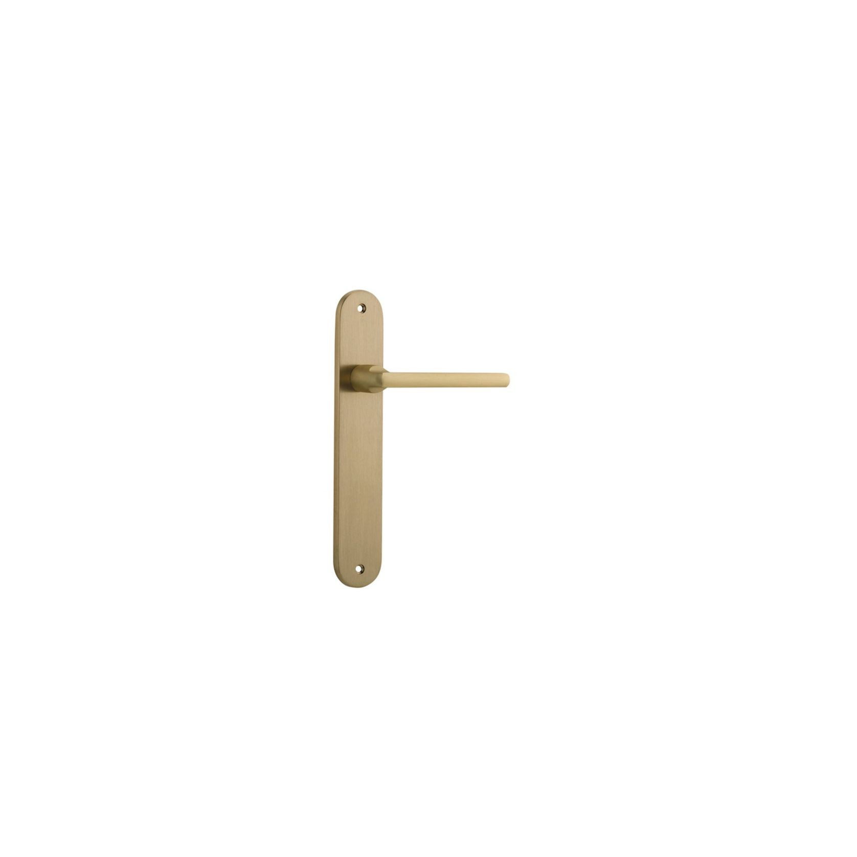 Baltimore Door Lever Oval Backplate gallery detail image