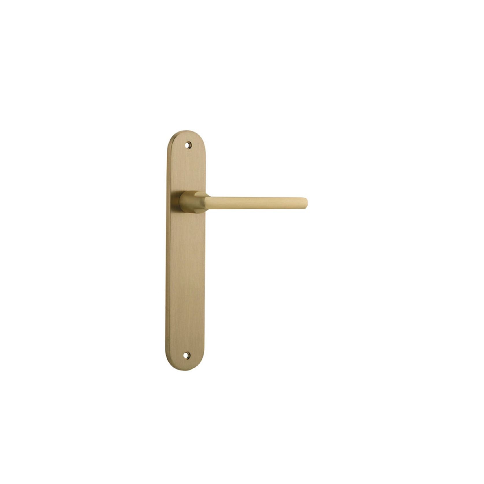 Baltimore Door Lever Oval Backplate gallery detail image