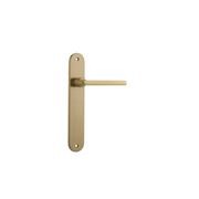 Baltimore Door Lever Oval Backplate gallery detail image