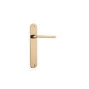 Baltimore Door Lever Oval Backplate gallery detail image