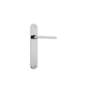 Baltimore Door Lever Oval Backplate gallery detail image