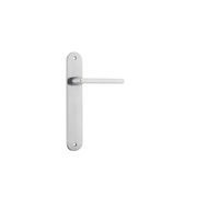 Baltimore Door Lever Oval Backplate gallery detail image