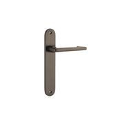 Baltimore Return Door Lever Oval Backplate gallery detail image