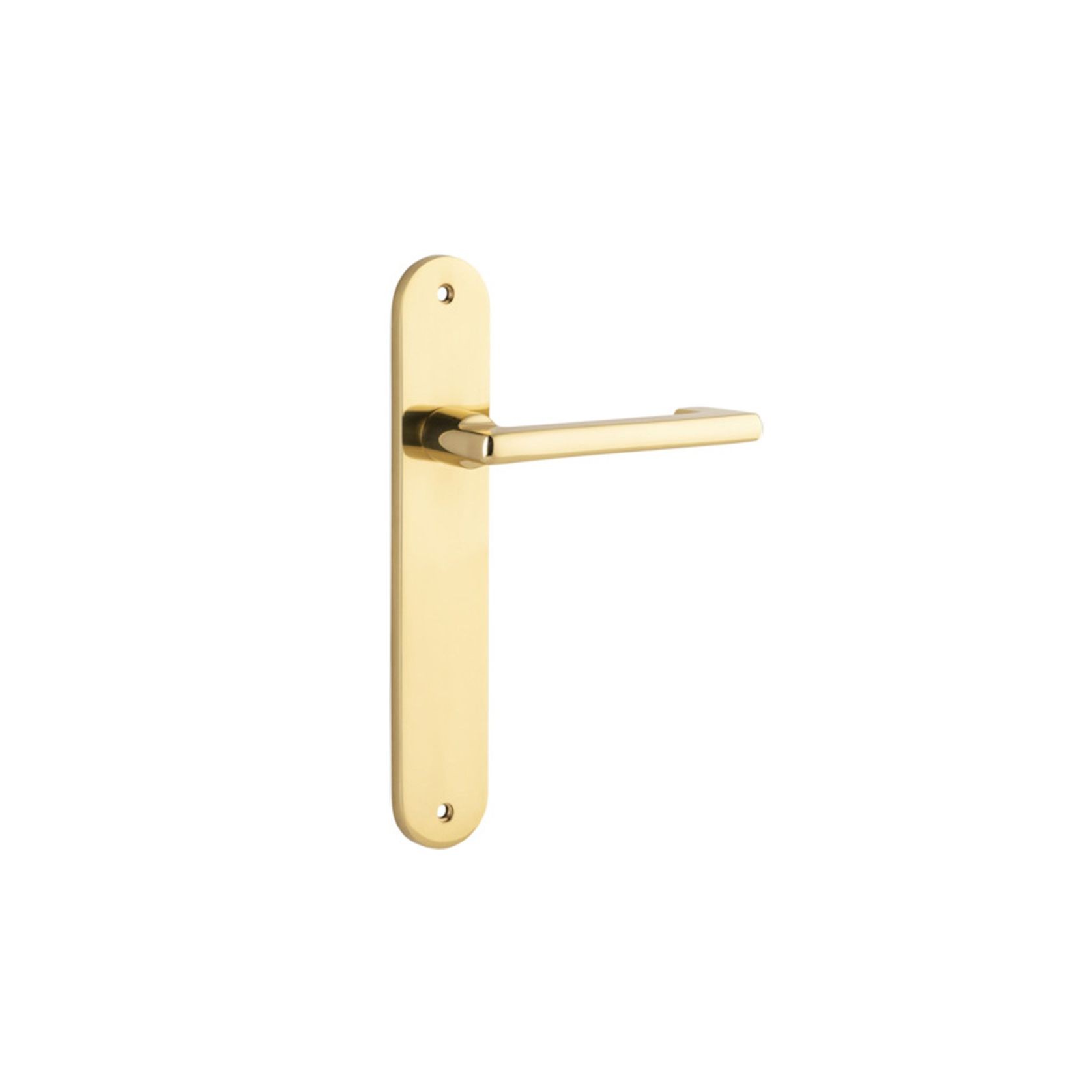 Baltimore Return Door Lever Oval Backplate gallery detail image
