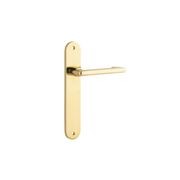 Baltimore Return Door Lever Oval Backplate gallery detail image