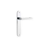 Baltimore Return Door Lever Oval Backplate gallery detail image