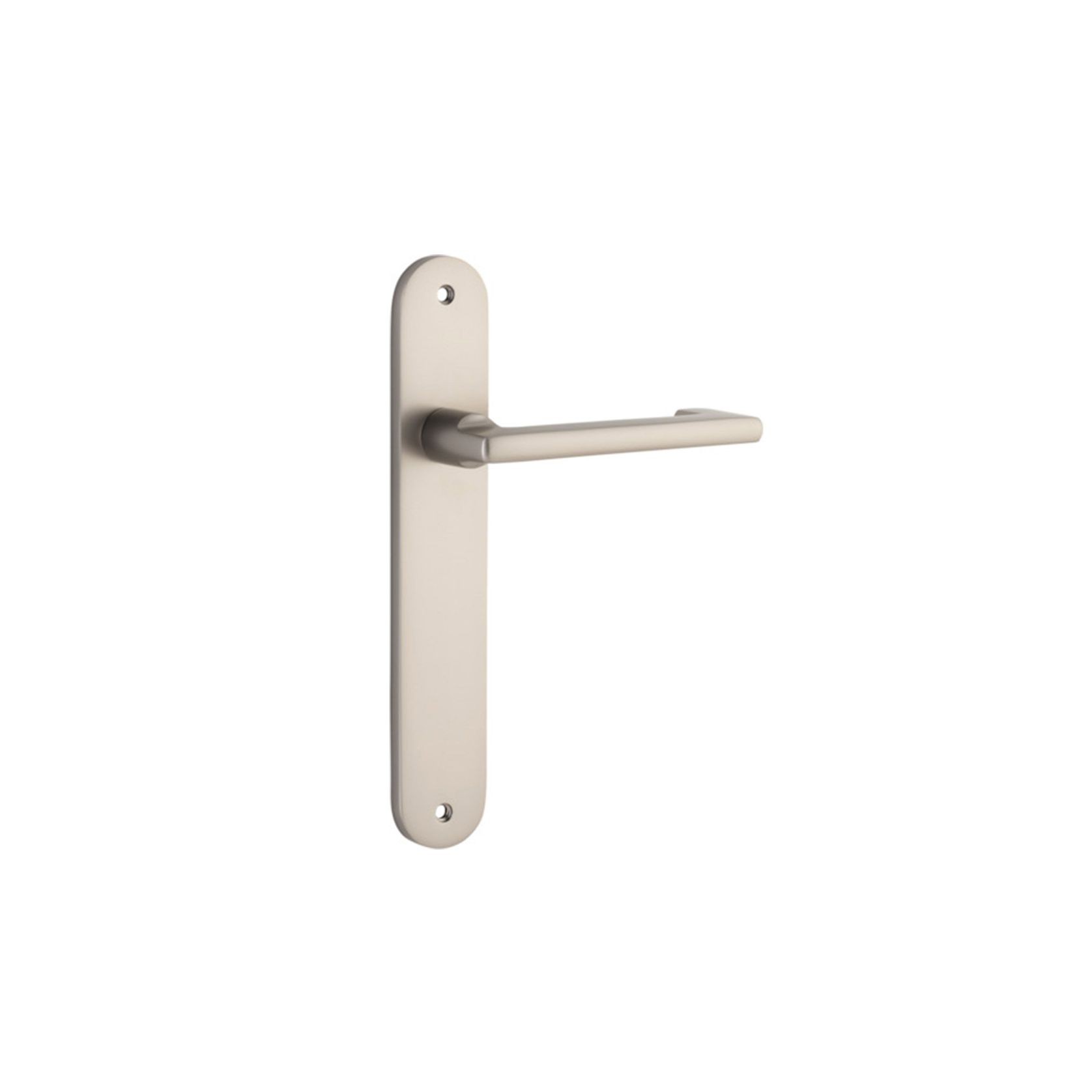 Baltimore Return Door Lever Oval Backplate gallery detail image