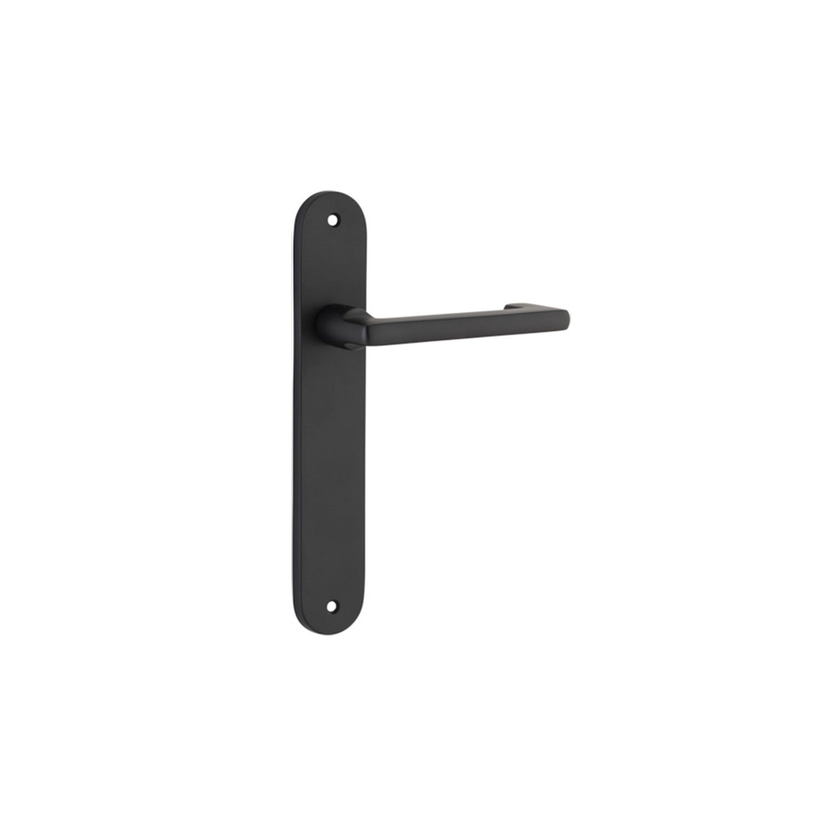 Baltimore Return Door Lever Oval Backplate gallery detail image