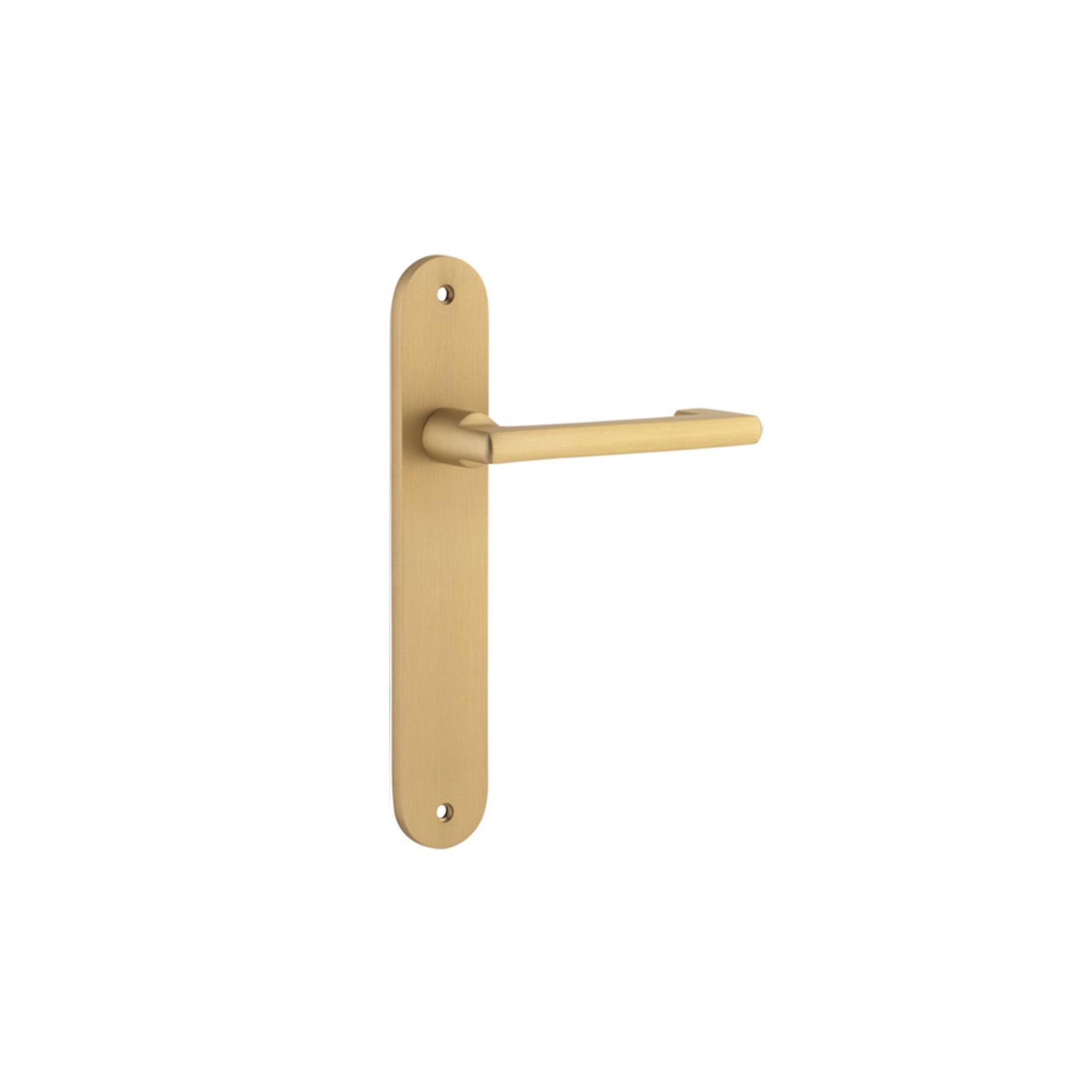 Baltimore Return Door Lever Oval Backplate gallery detail image