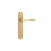 Baltimore Return Door Lever Oval Backplate gallery detail image