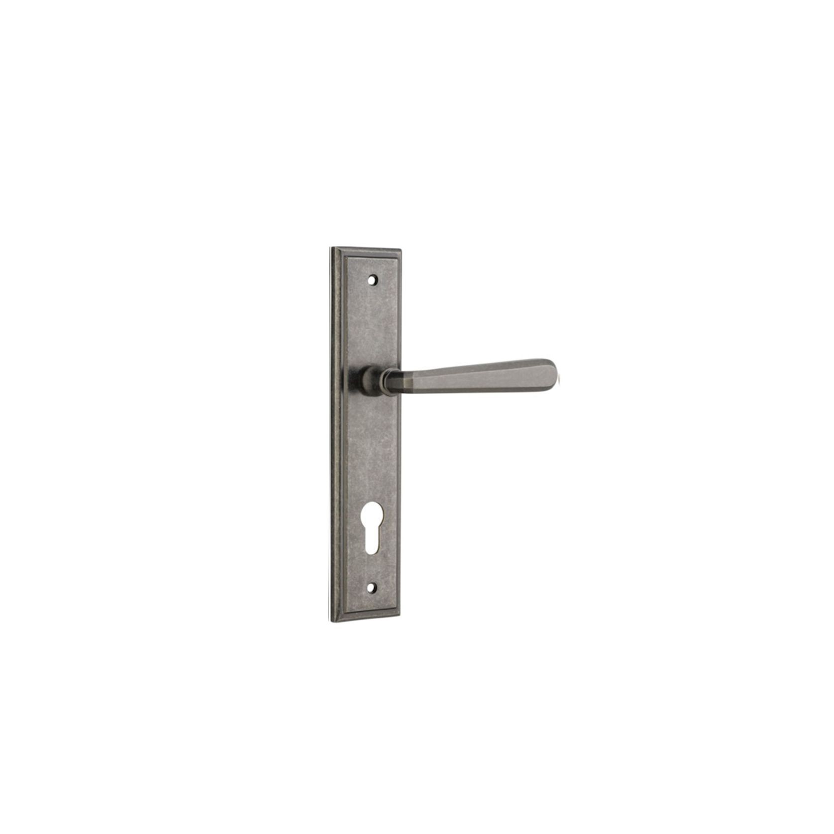 Copenhagen Door Lever Stepped Backplate gallery detail image