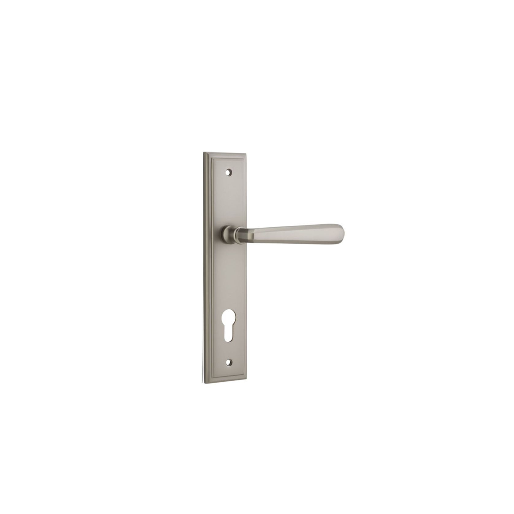 Copenhagen Door Lever Stepped Backplate gallery detail image