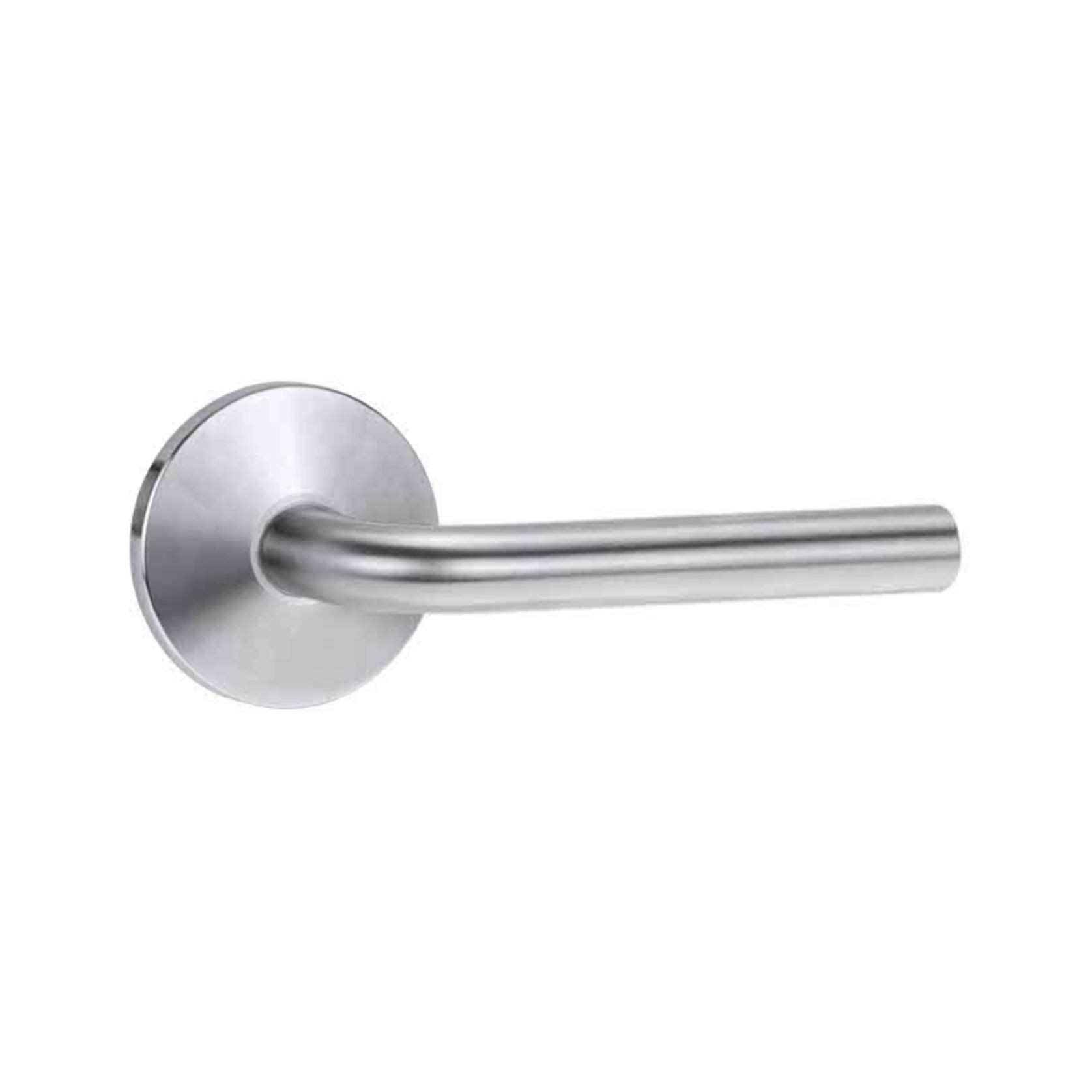 Lockwood 1360 Series Brass Round Rose Door Handles gallery detail image