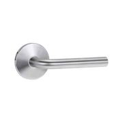 Lockwood 1360 Series Brass Round Rose Door Handles gallery detail image