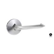 Lockwood 1360 Series Brass Round Rose Door Handles gallery detail image