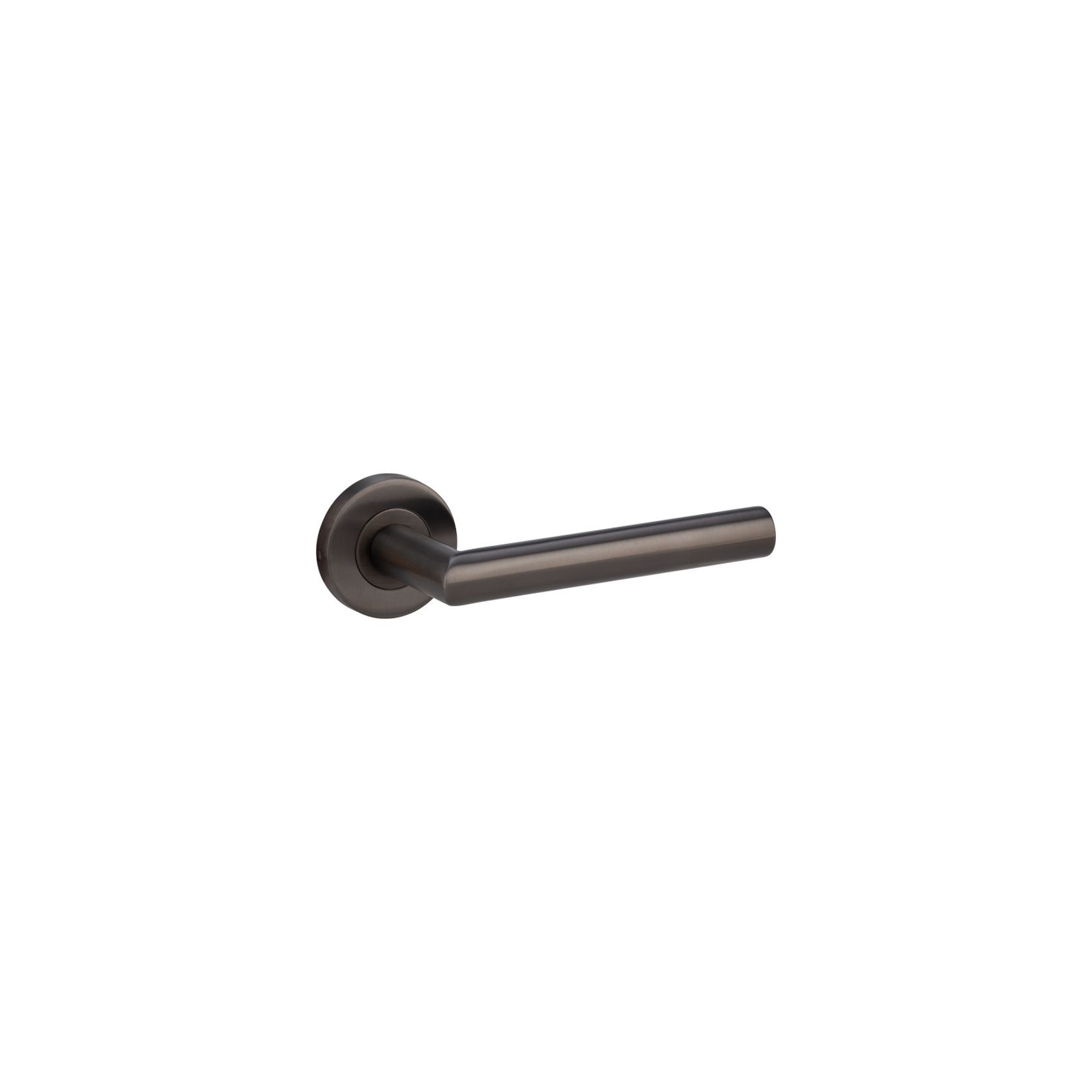 Davis Door Handle | Brushed Gunmetal gallery detail image