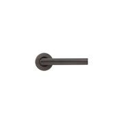 Davis Door Handle | Brushed Gunmetal gallery detail image
