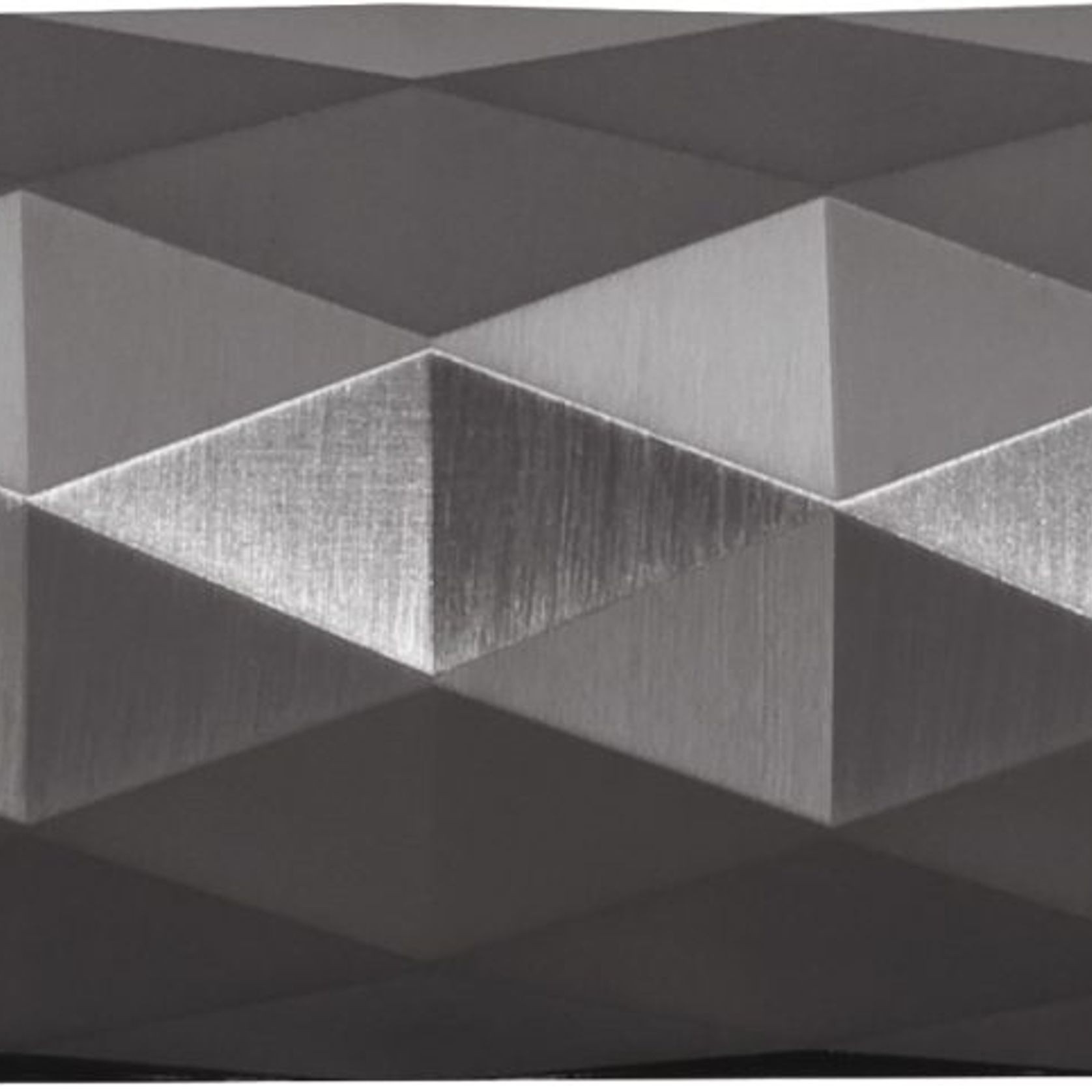 Round Low-Profile Rose in NG finish with Diamante Lever gallery detail image