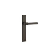 Helsinki Door Lever Rectangular Backplate gallery detail image