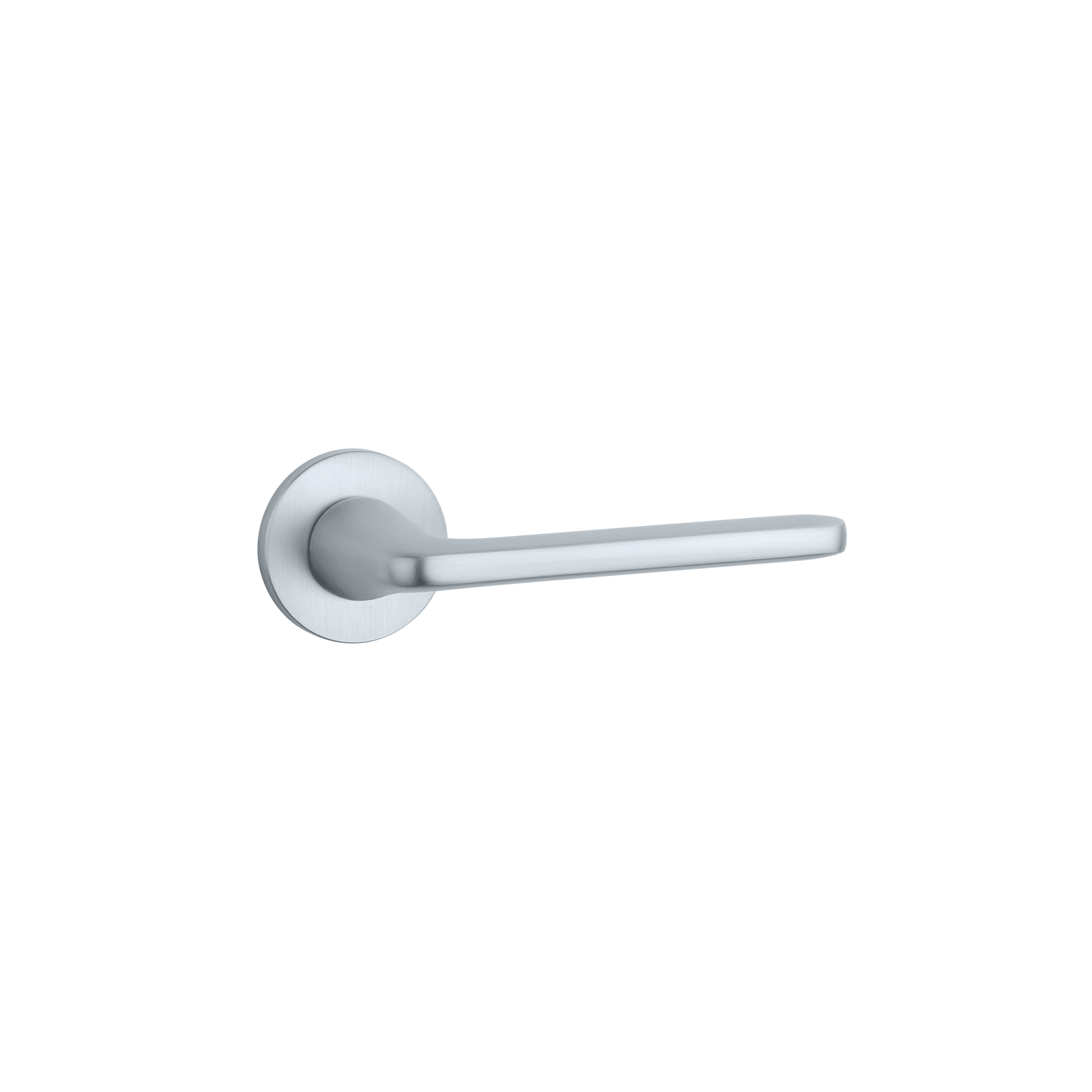 STILE UTA Lever Handle on Round Rose R SLIM 7MM gallery detail image