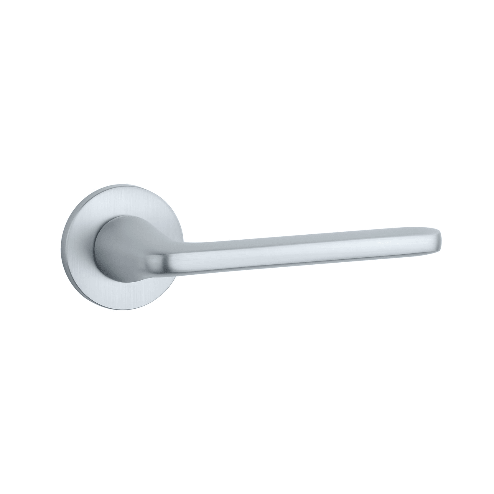STILE UTA Lever Handle on Round Rose R SLIM 7MM gallery detail image