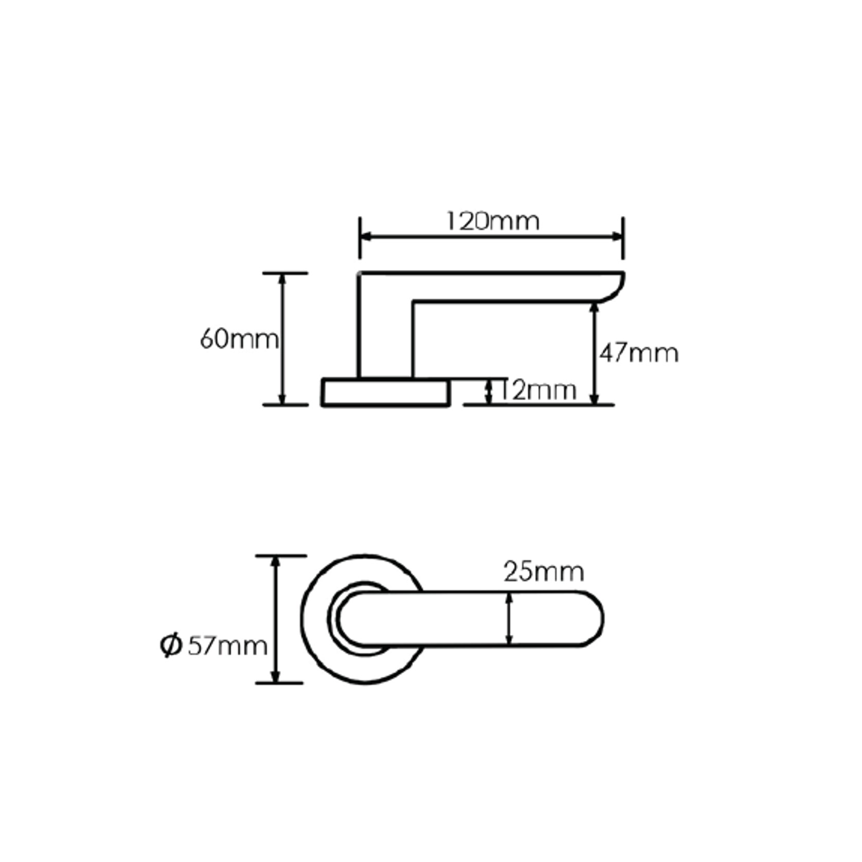 Schlage Form Series Stefano Lever gallery detail image