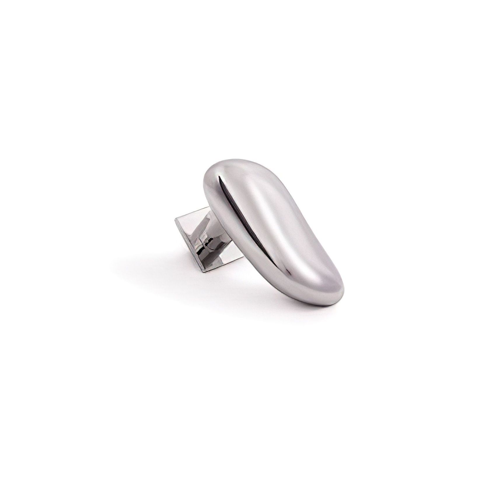 Pebbles Door Lever 2601 on Rose gallery detail image
