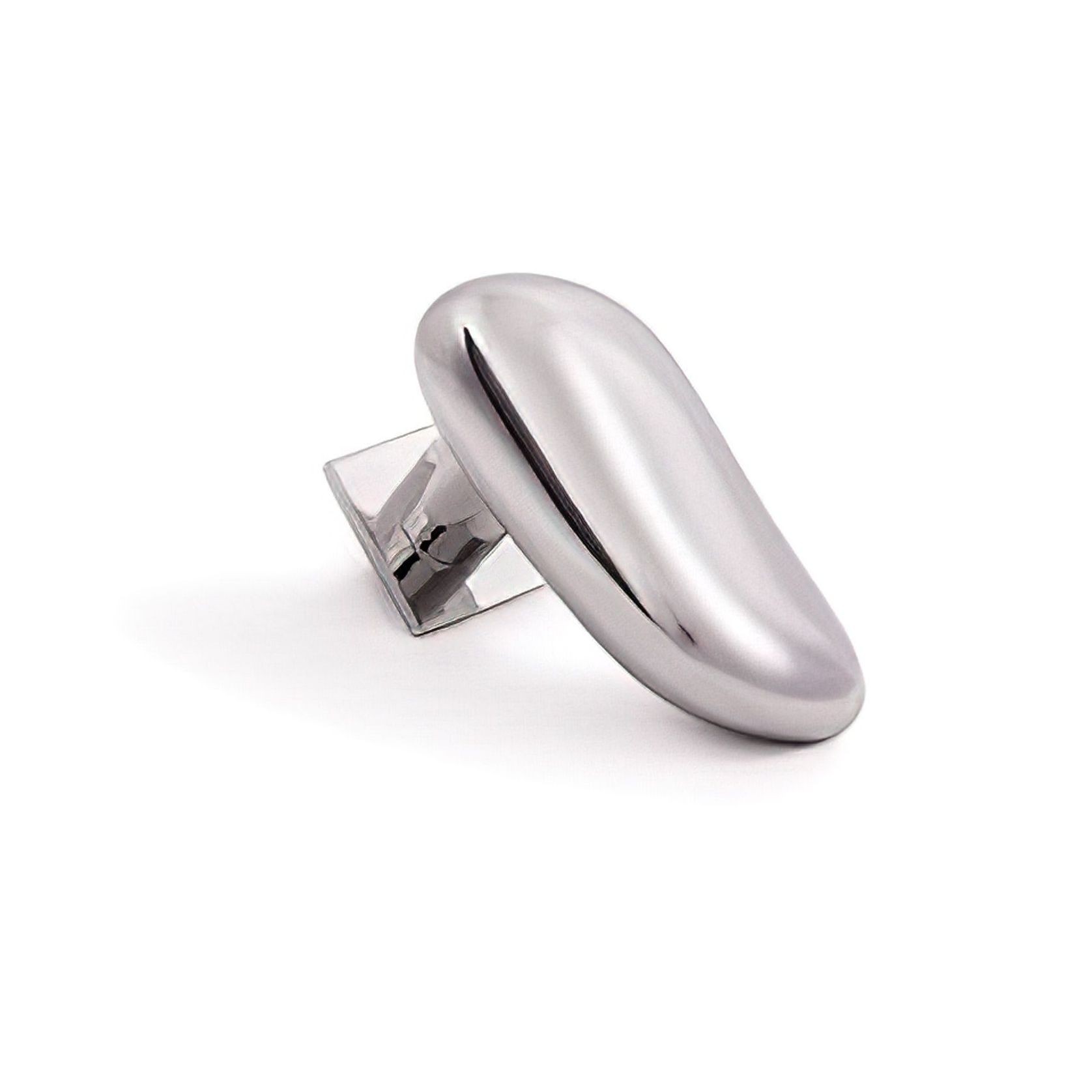 Pebbles Door Lever 2601 on Rose gallery detail image