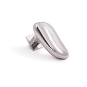 Pebbles Door Lever 2601 on Rose gallery detail image