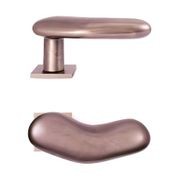 Pebbles Door Lever Handle 2700 on Rose gallery detail image