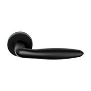 Formani BASICS LB18 Solid Sprung Lever Handle on Rose gallery detail image