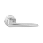 Formani BASICS LB21 Solid Sprung Lever Handle on Rose gallery detail image