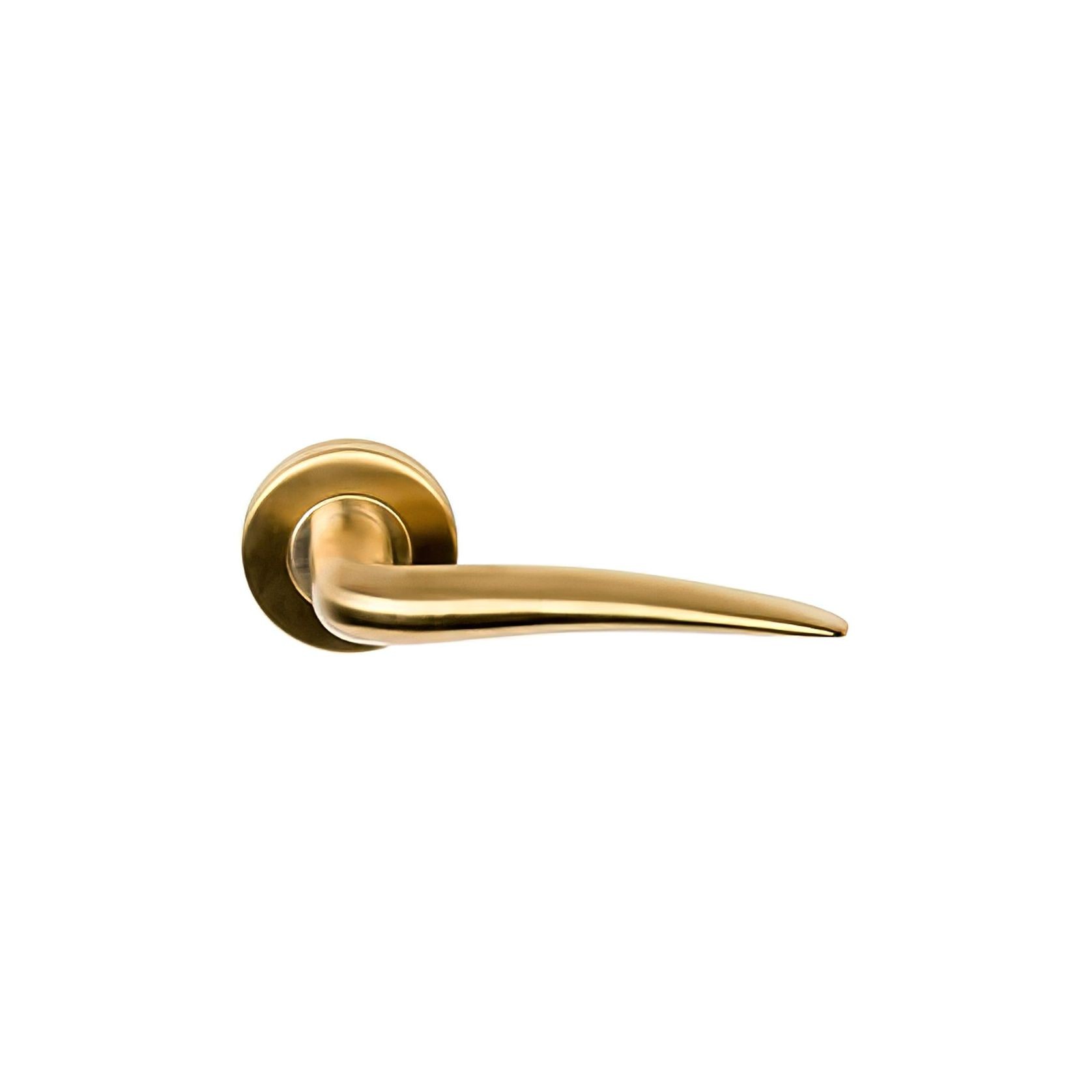 Formani BASICS LB20 Solid Spring Lever Handle on Rose gallery detail image