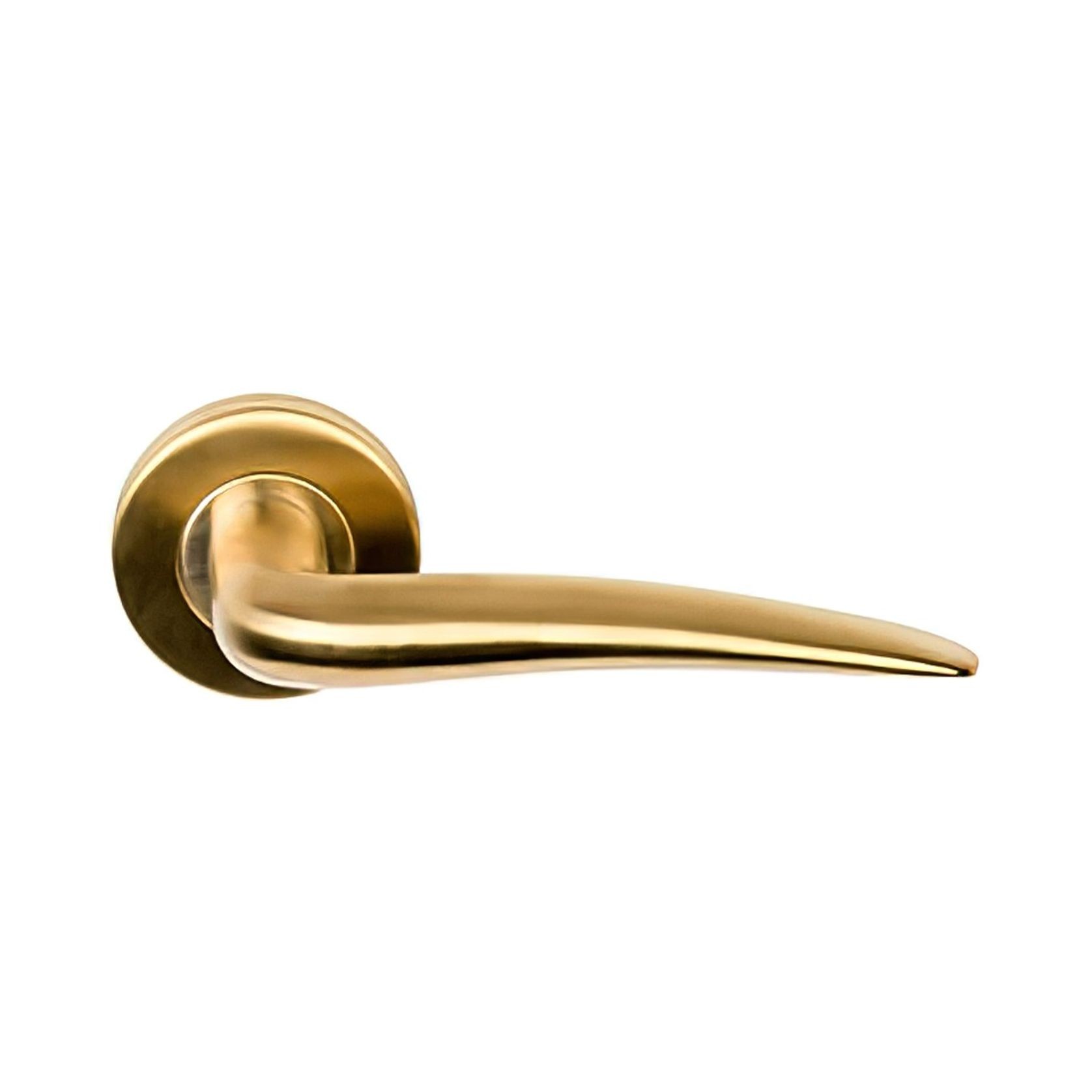 Formani BASICS LB20 Solid Spring Lever Handle on Rose gallery detail image