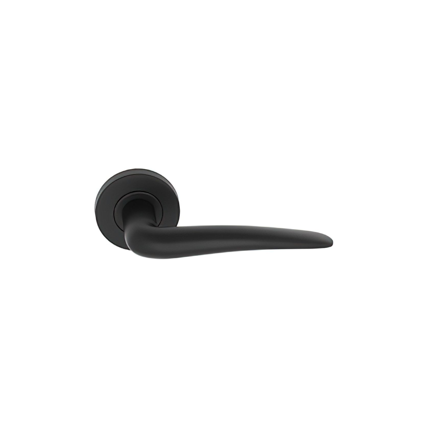 Formani BASICS LB20 Solid Spring Lever Handle on Rose gallery detail image