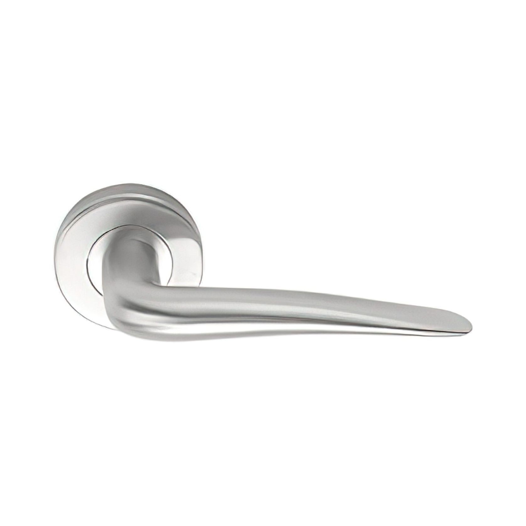 Formani BASICS LB20 Solid Spring Lever Handle on Rose gallery detail image