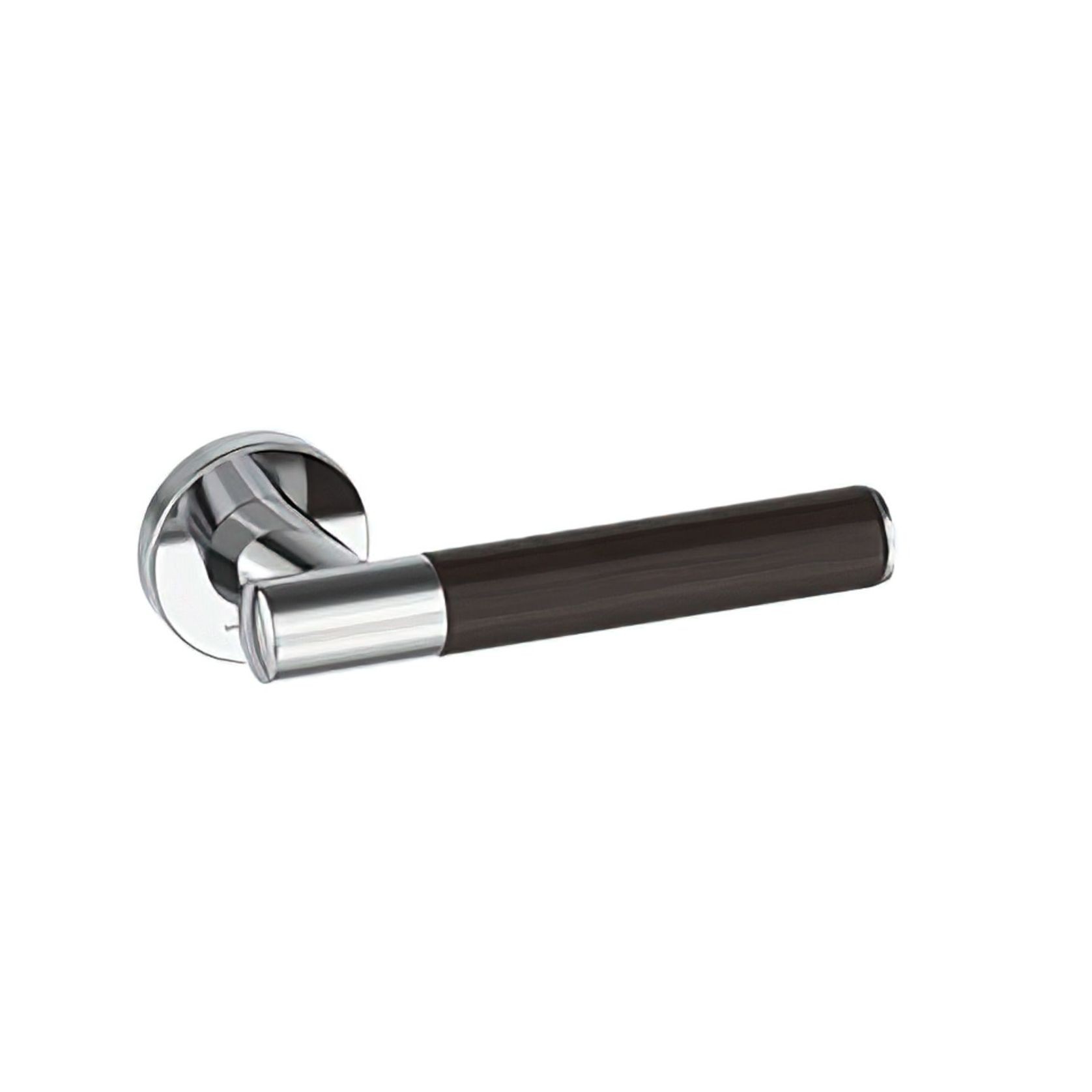 Kawajun Solid Brass and K-Wood Door Leverset TCC gallery detail image