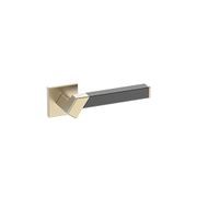 Kawajun Solid Brass and Triune Etched Door Leverset TBT gallery detail image