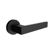 Kawajun TSC Blasted Black Aluminium Door Leverset gallery detail image