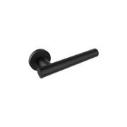 Kawajun TWC Blasted Black Aluminium Door Leverset gallery detail image