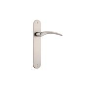 Oxford Door Lever Oval Backplate gallery detail image