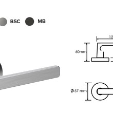 Schlage Medio Series Rivera Door Lever gallery detail image