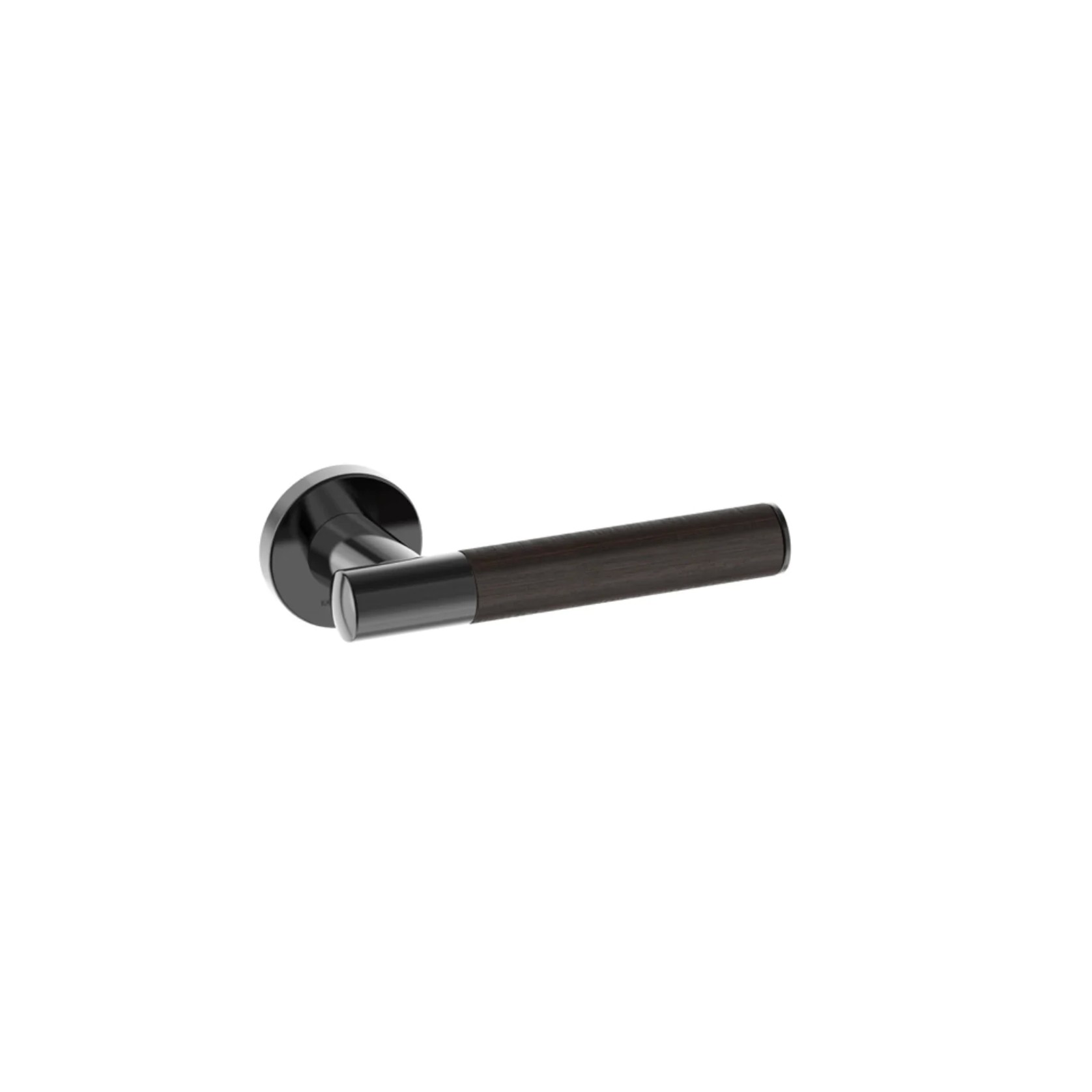 Kawajun Solid Brass and K-Wood Door Leverset TCC gallery detail image