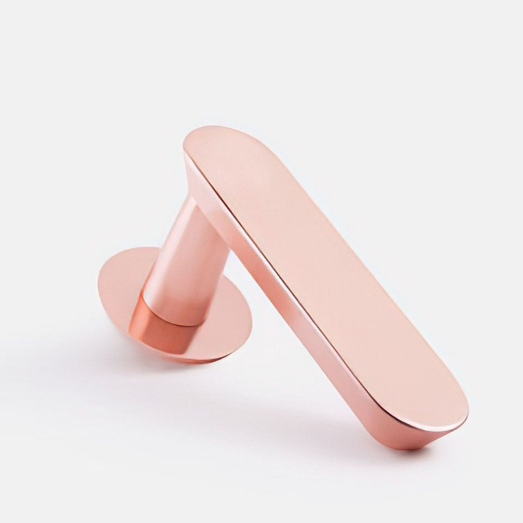 Audrey Lever Handle on Rose gallery detail image