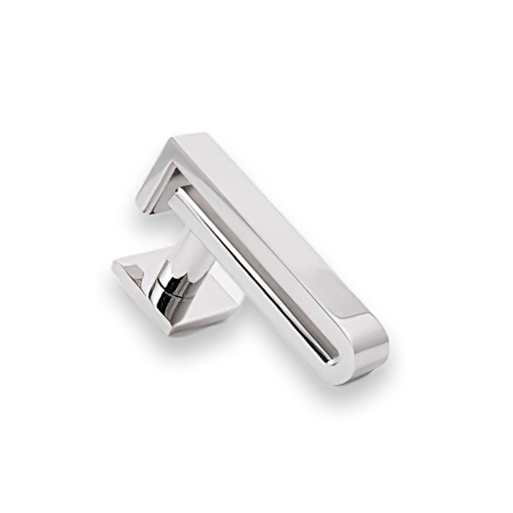 Arpan Solid Door Handle Lever on Rose gallery detail image