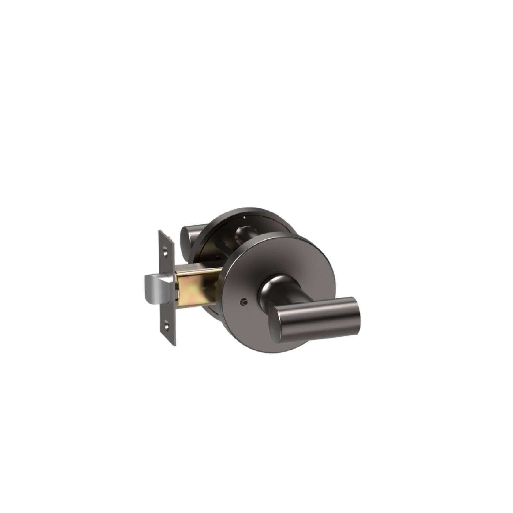 Round Low-Profile Rose in NG finish with Solido Lever gallery detail image