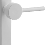 Geppetto Door Lever - Oval Backplate gallery detail image