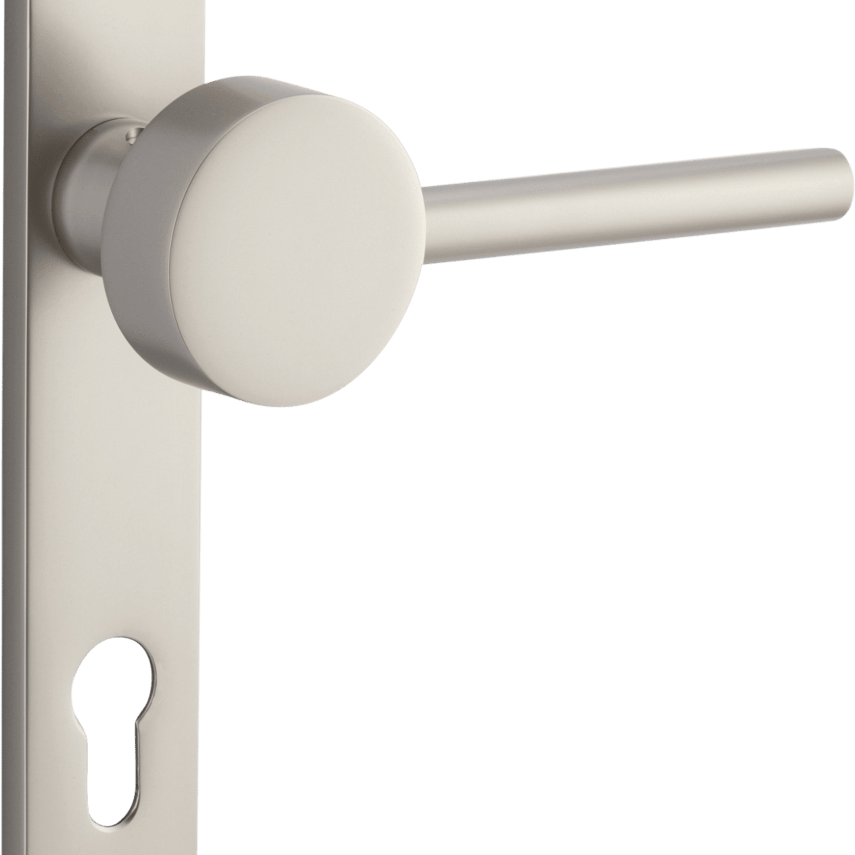 Geppetto Door Lever - Rectangular Backplate gallery detail image
